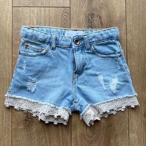 Zara girls shorts size 5
